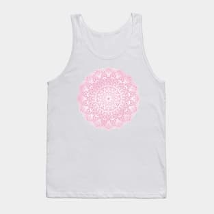 Pink Sky Mandala Tank Top